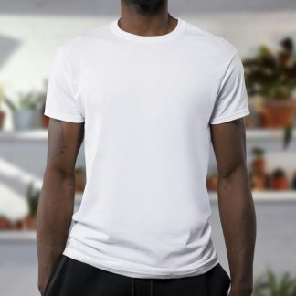 Flqeyufk Men's Classic Crew Neck T-Shirt — Soft Cotton Everyday Tee